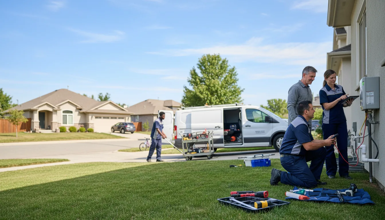 Tankless water heater service in Marion Heights, PA